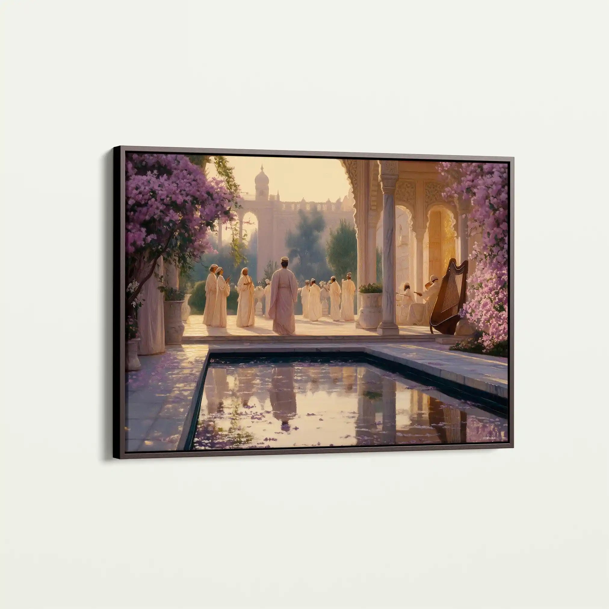 Orientalist 135 Canvas Art 60 x 40 cm / Black