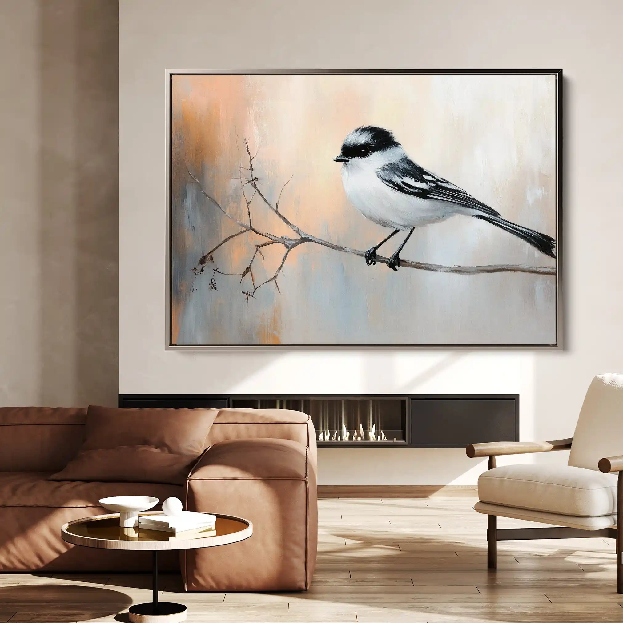 Animals 136 Canvas Art 60 x 40 cm / Black