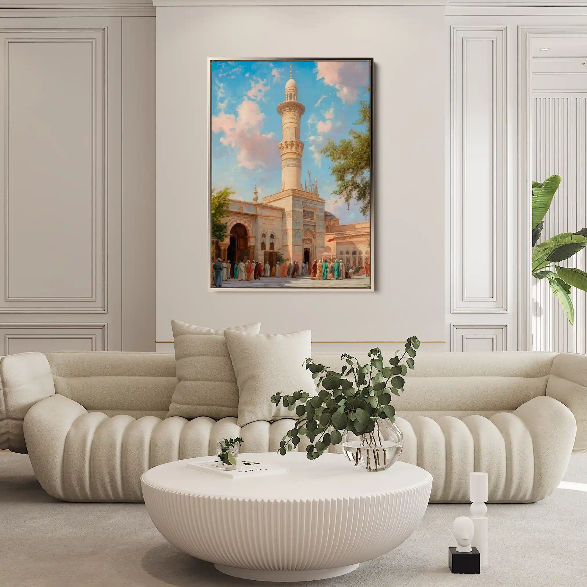 Orientalist 136 Canvas Art 60 x 40 cm / Black