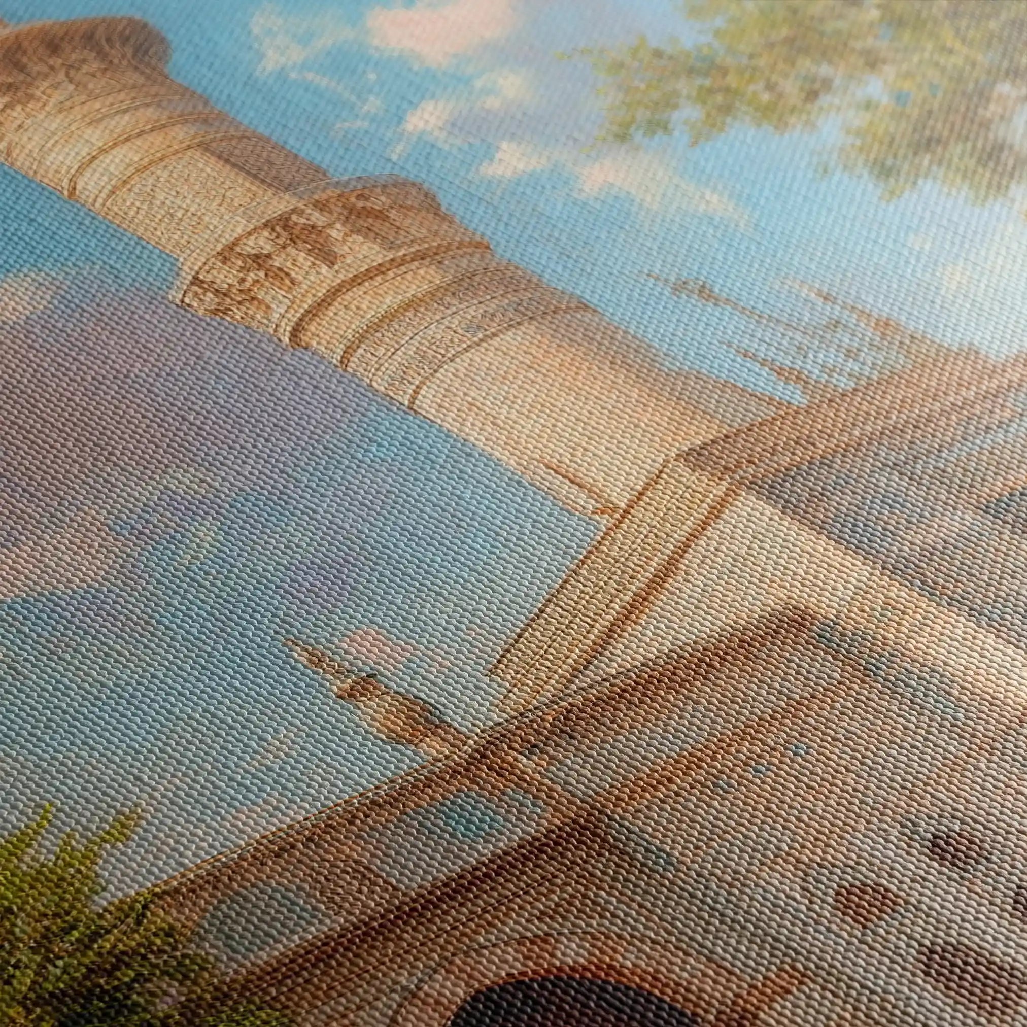 Orientalist 136 Canvas Art 60 x 40 cm / Black