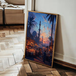 Orientalist 137 Canvas Art 60 x 40 cm / Black