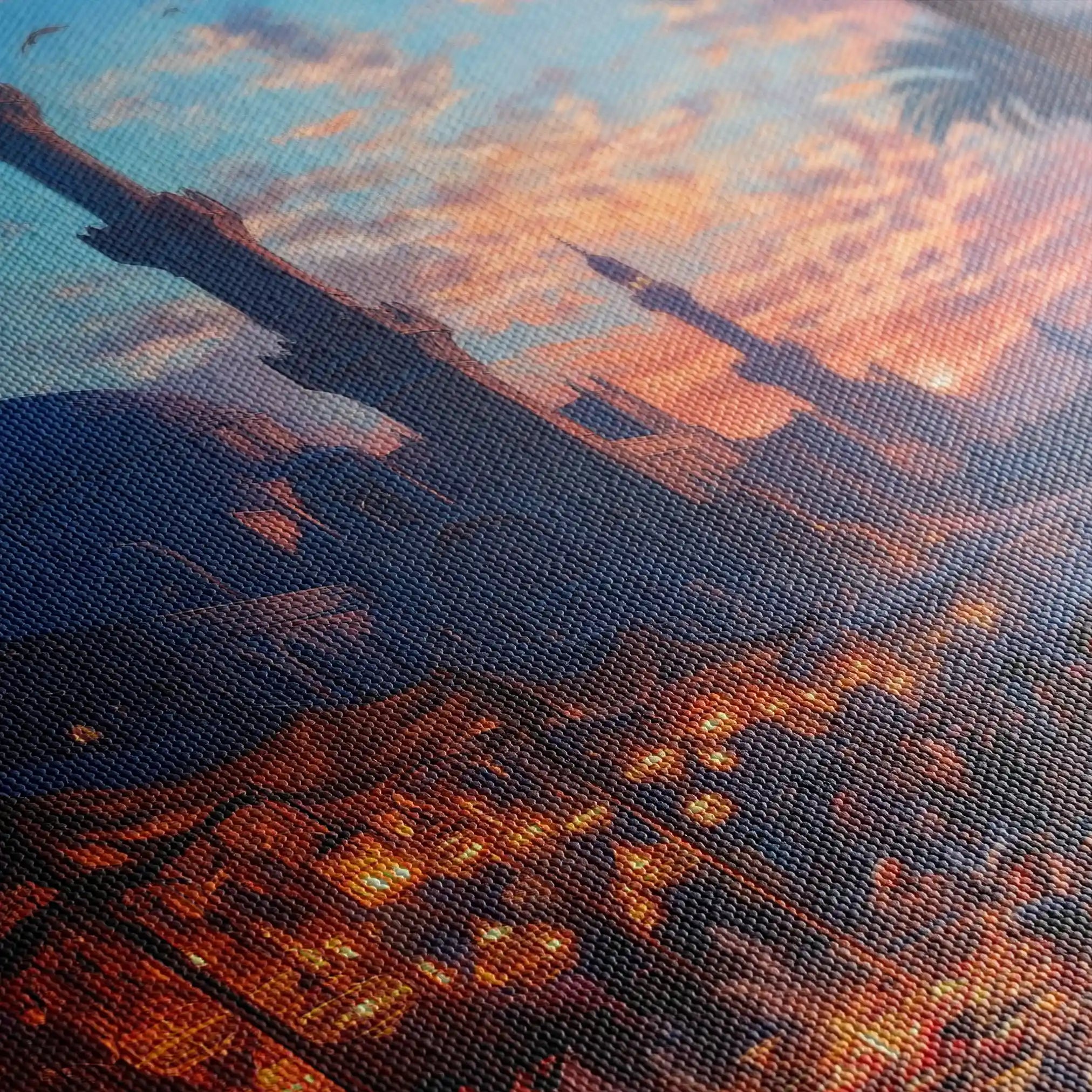 Orientalist 137 Canvas Art 60 x 40 cm / Black