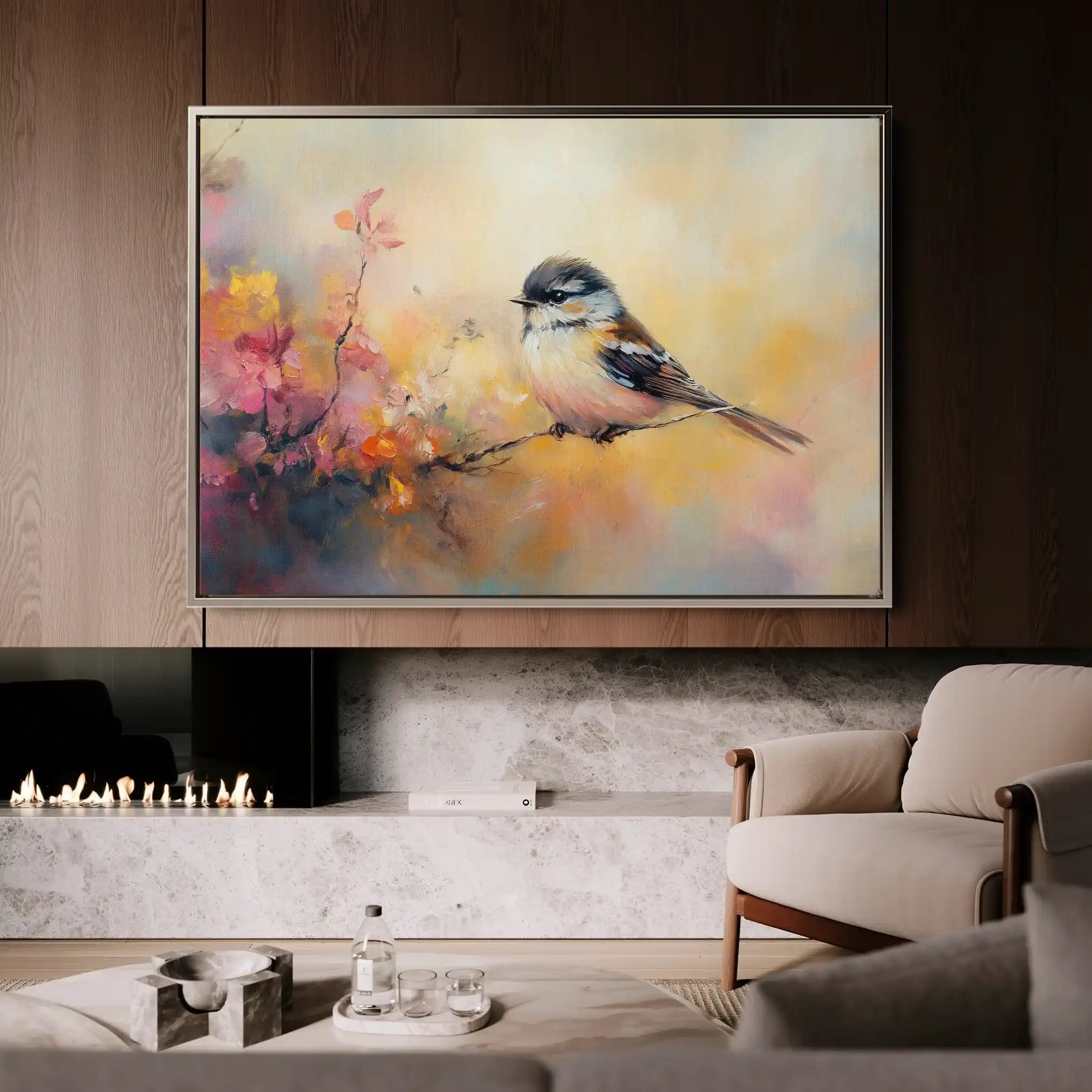 Animals 138 Canvas Art 60 x 40 cm / Black