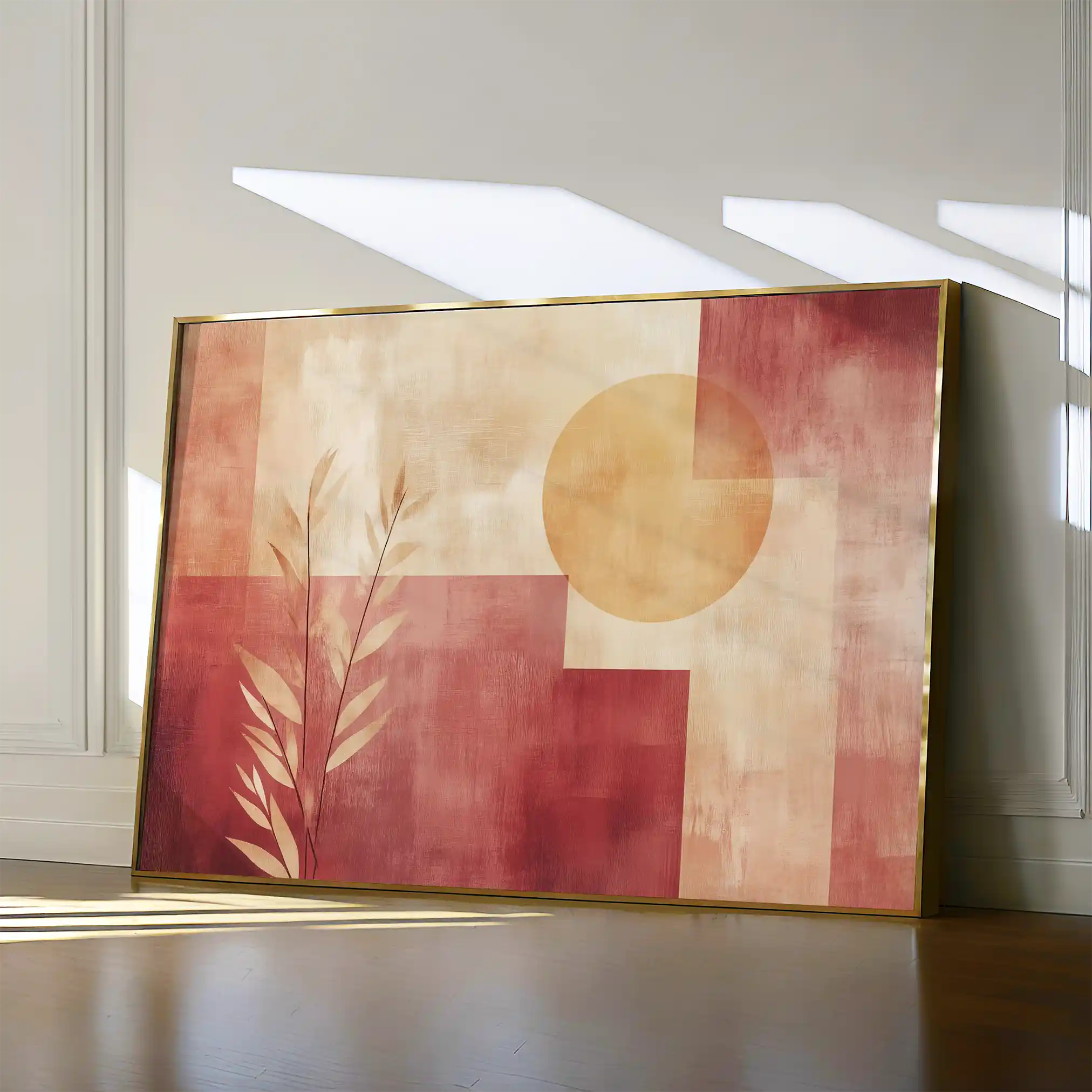 Boho 138 Canvas Art 60 x 40 cm / Black