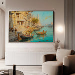 Orientalist 138 Canvas Art 60 x 40 cm / Black