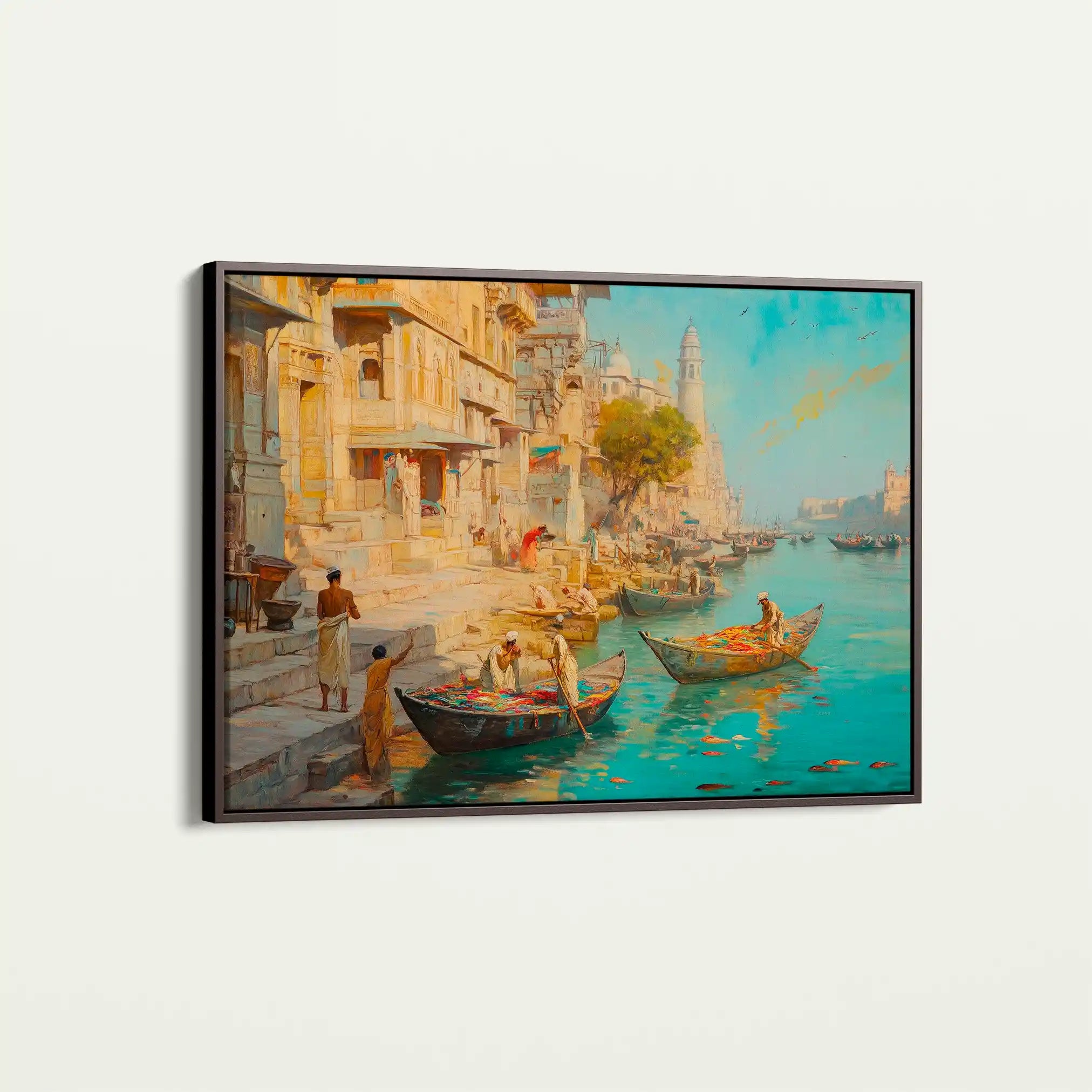 Orientalist 138 Canvas Art 60 x 40 cm / Black