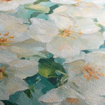 Floral 1388 Canvas Art 60 x 60 cm / Black