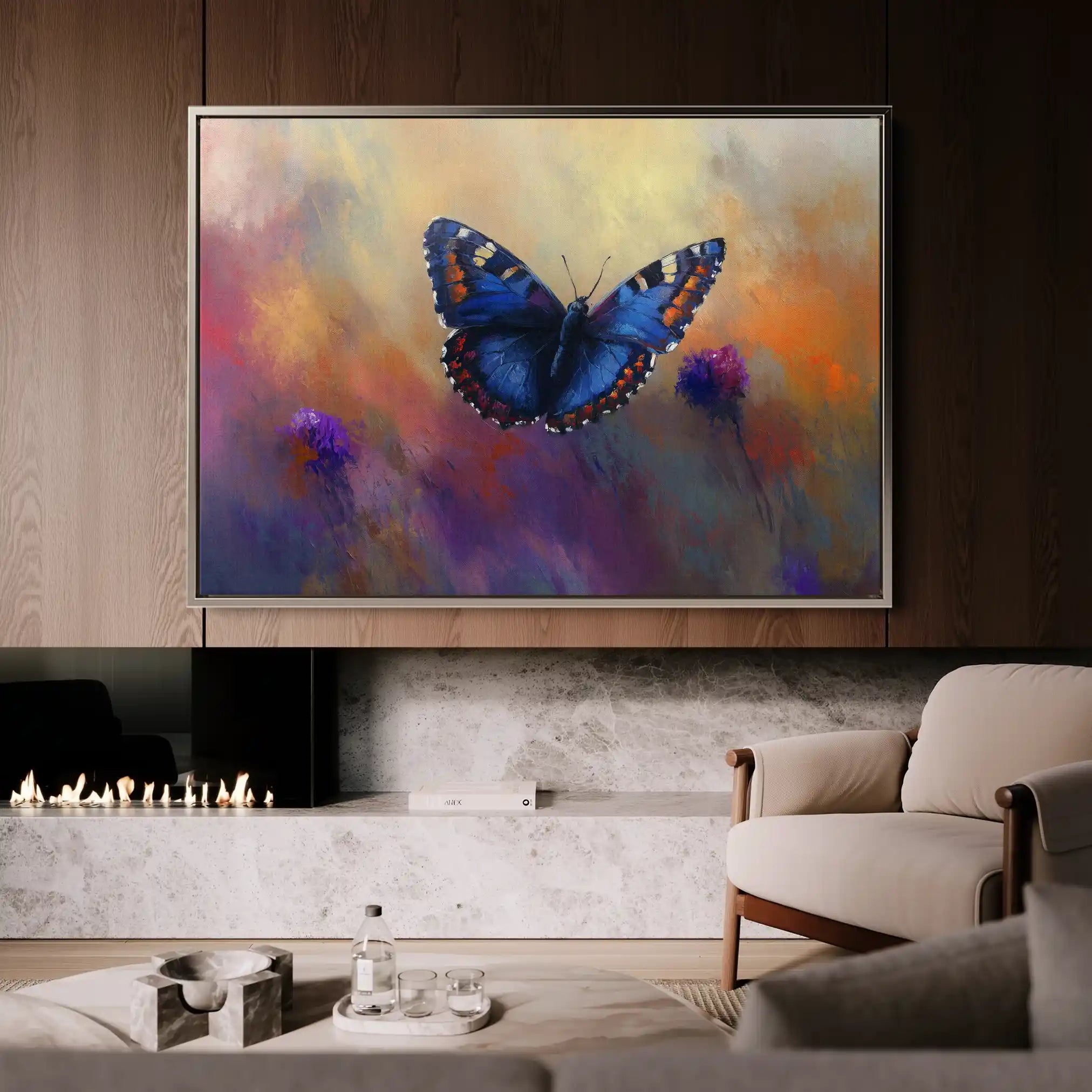 Animals 139 Canvas Art 60 x 40 cm / Black