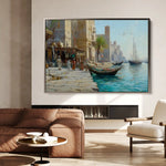 Orientalist 139 Canvas Art 60 x 40 cm / Black