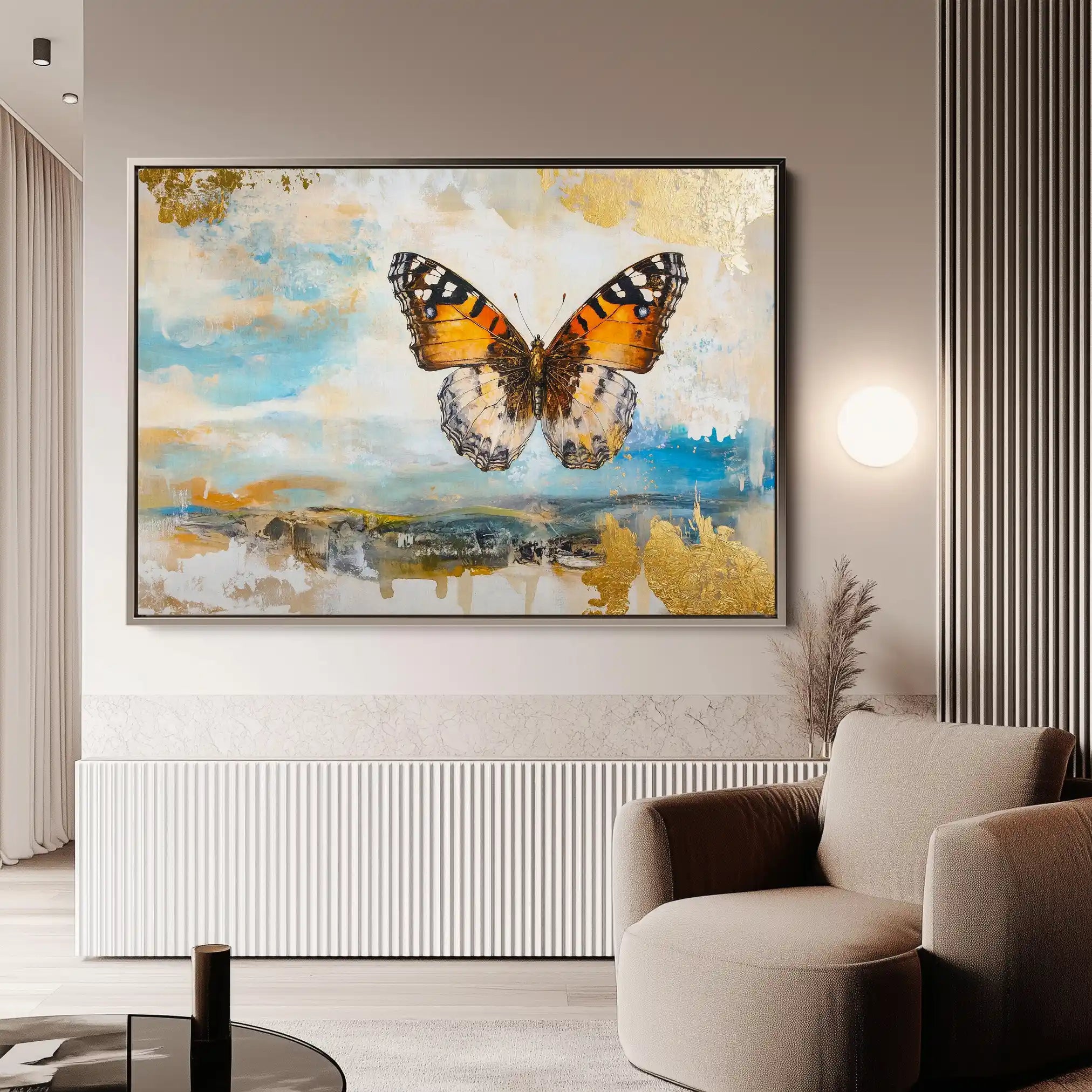 Animals 140 Canvas Art 60 x 40 cm / Black