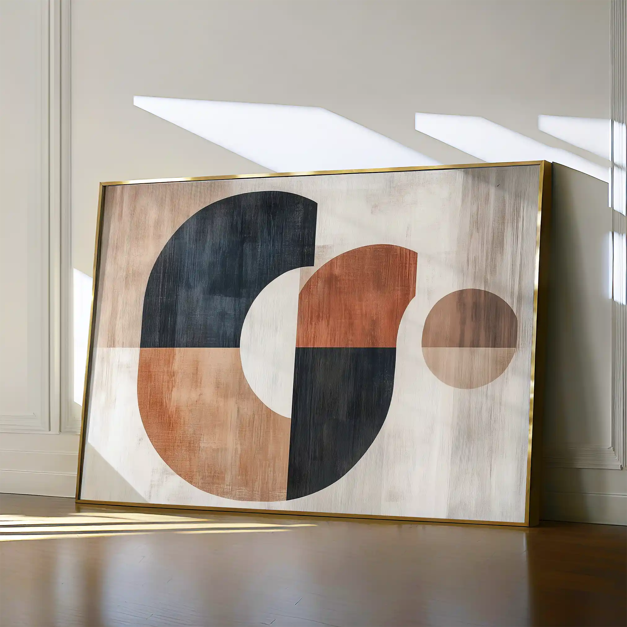 Boho 141 Canvas Art 60 x 40 cm / Black