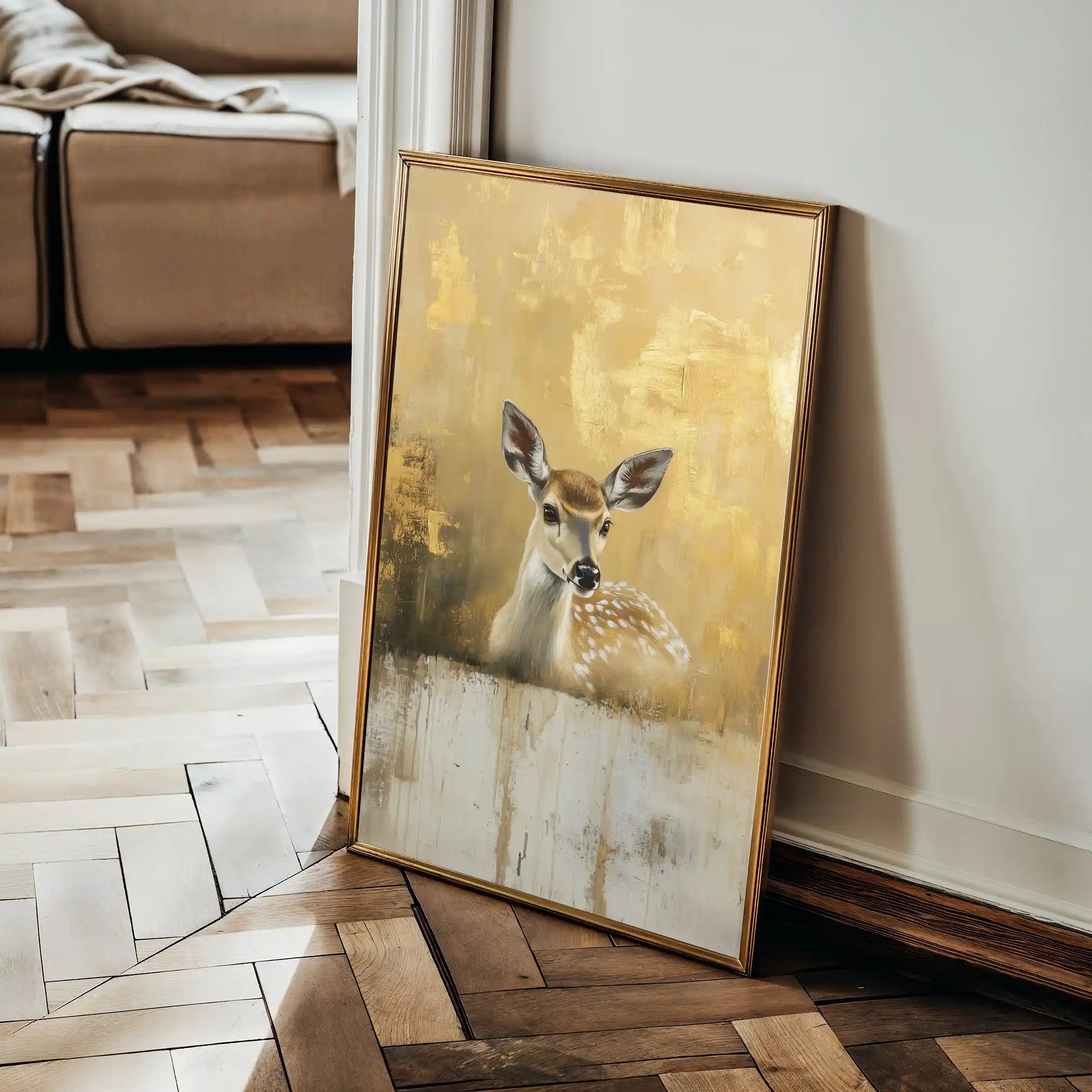 Animals 142 Canvas Art 60 x 40 cm / Black