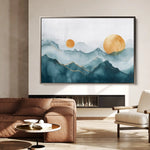 Boho 142 Canvas Art 60 x 40 cm / Black