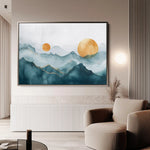 Boho 142 Canvas Art 60 x 40 cm / Black