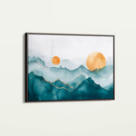 Boho 142 Canvas Art 60 x 40 cm / Black