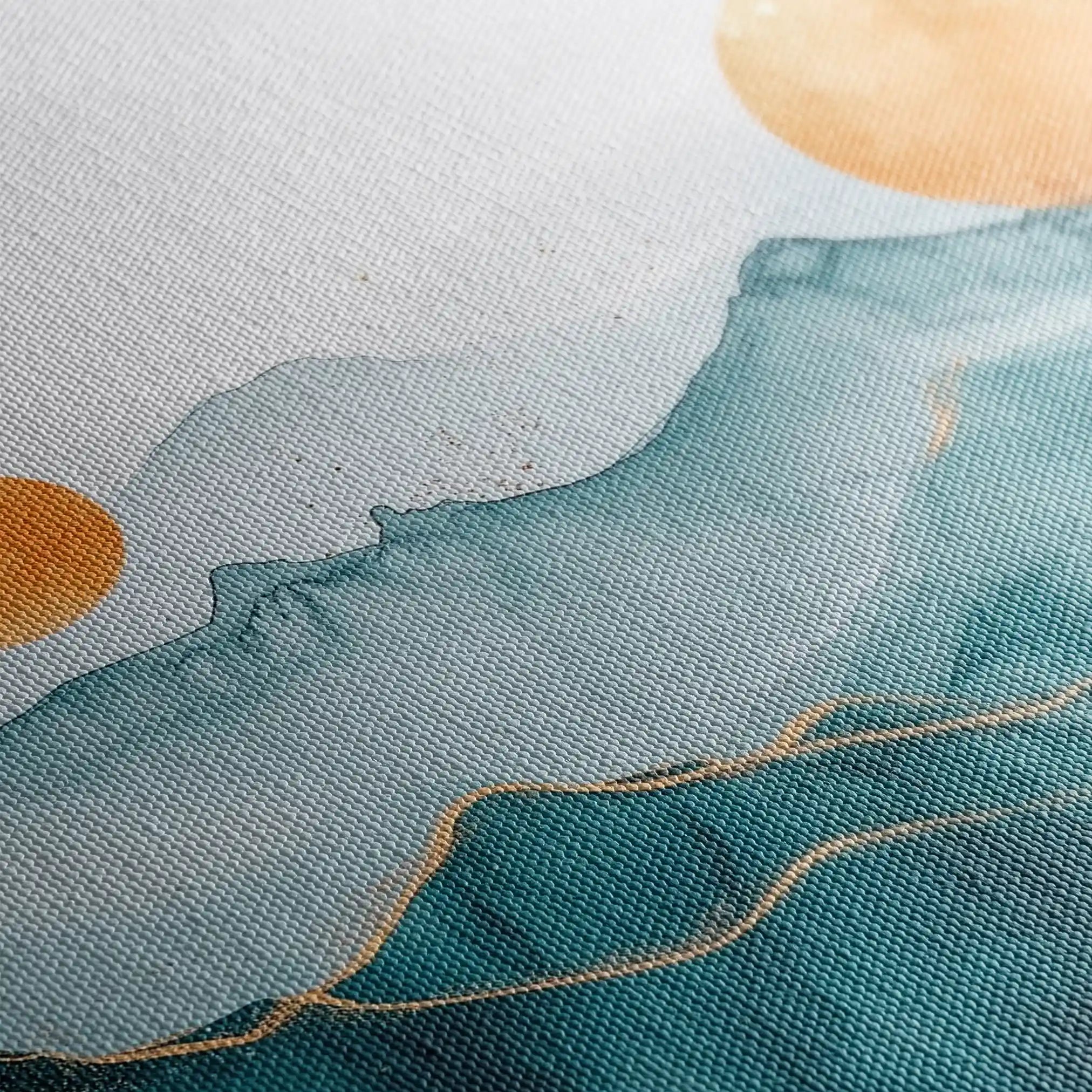 Boho 142 Canvas Art 60 x 40 cm / Black