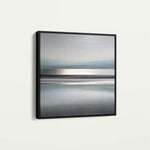 Abstract 1421 Canvas Art 60 x 60 cm / Black