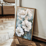 Floral 1427 Canvas Art 60 x 40 cm / Black