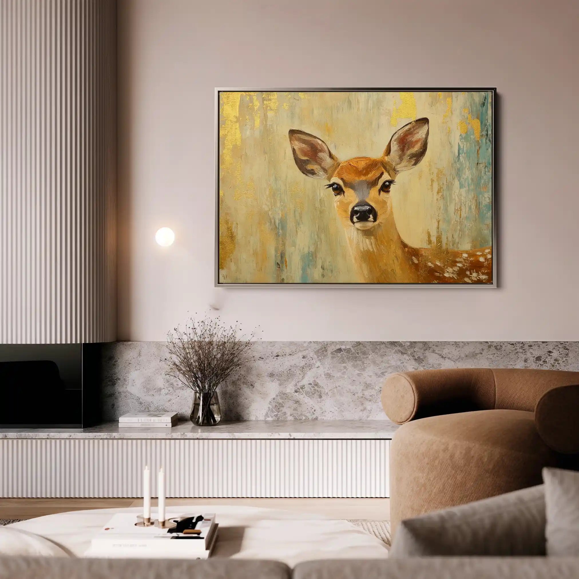 Animals 143 Canvas Art 60 x 40 cm / Black