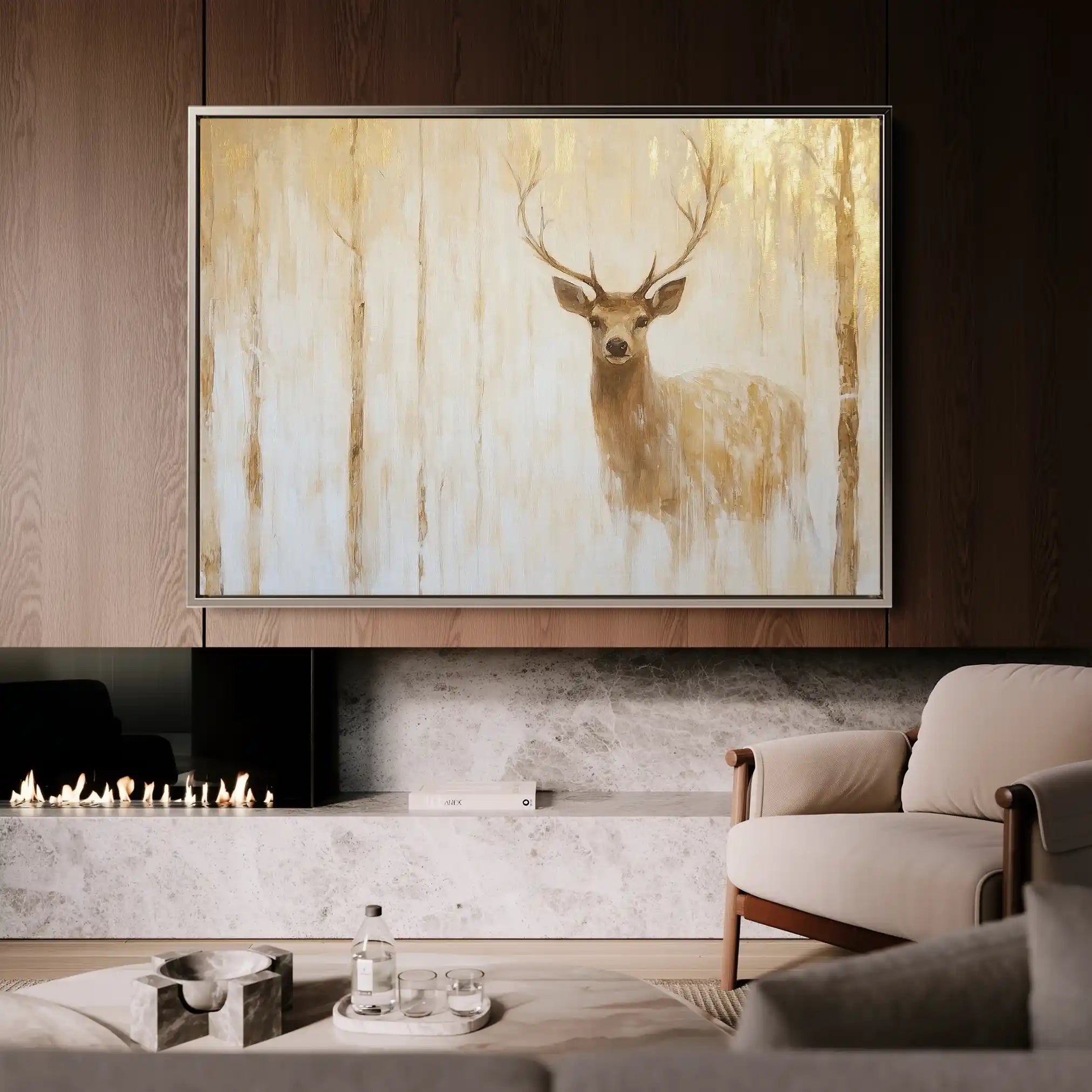 Animals 144 Canvas Art 60 x 40 cm / Black