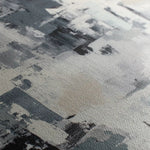 Abstract 1446 Canvas Art 60 x 40 cm / Black