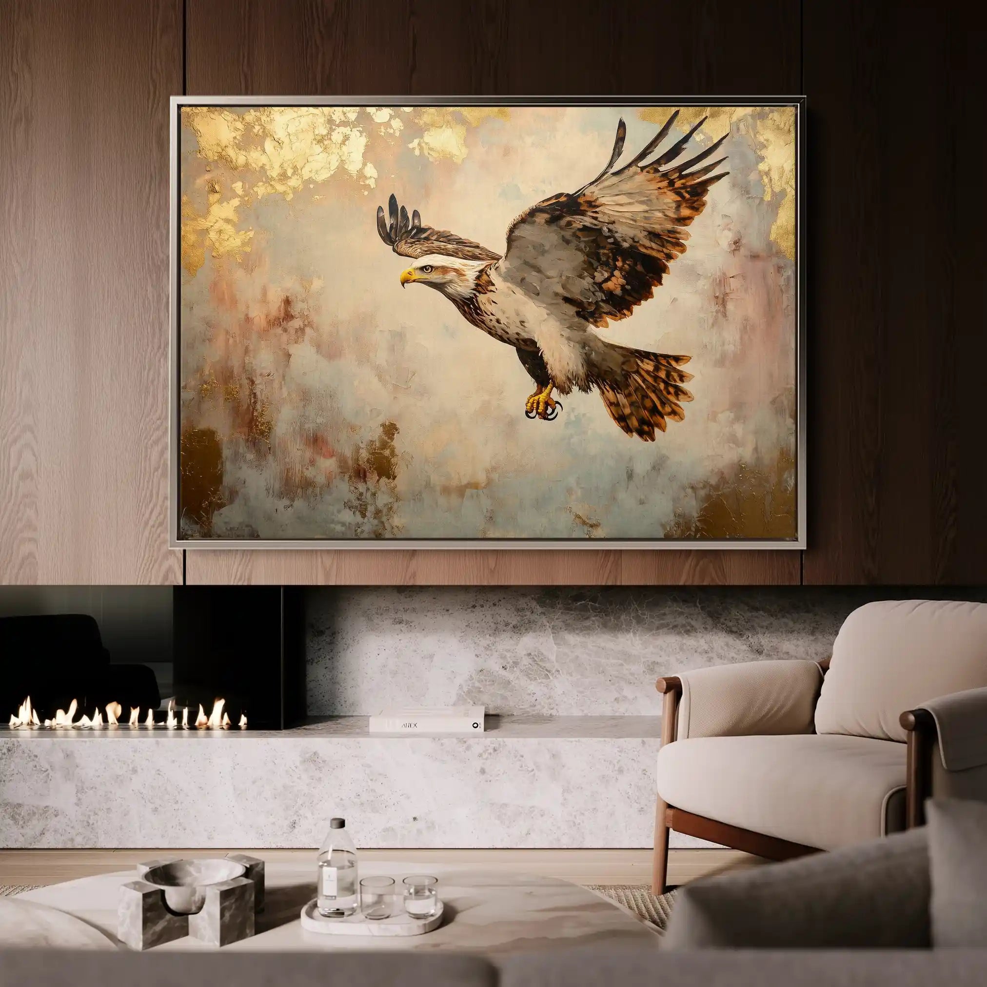 Animals 146 Canvas Art 60 x 40 cm / Black