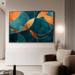 Boho 146 Canvas Art 60 x 40 cm / Black