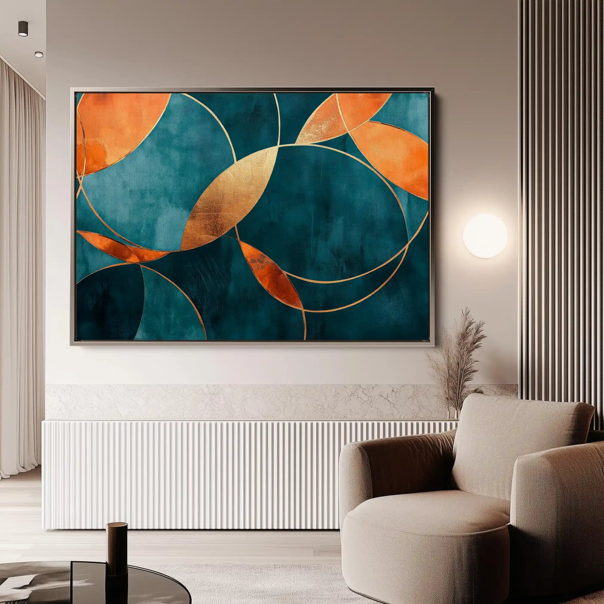 Boho 146 Canvas Art 60 x 40 cm / Black