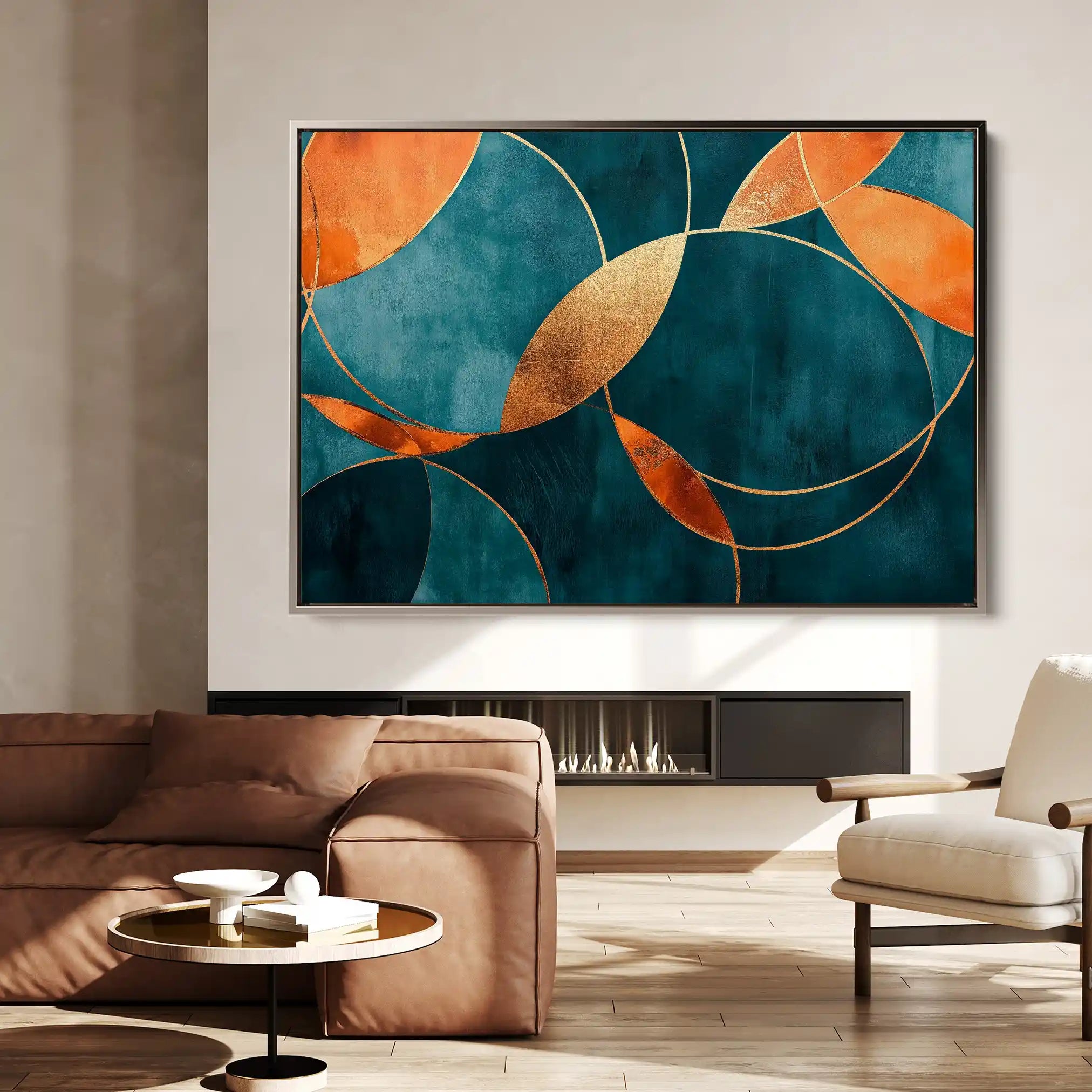 Boho 146 Canvas Art 60 x 40 cm / Black