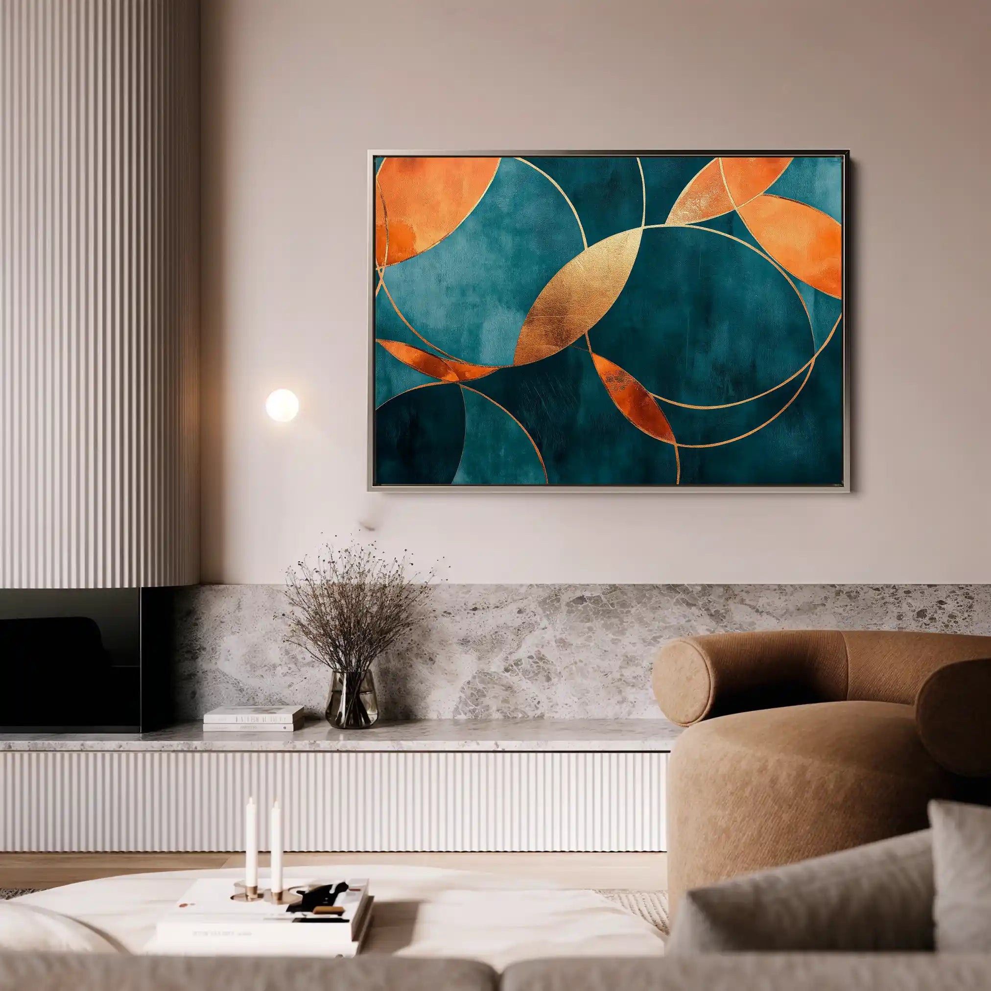 Boho 146 Canvas Art 60 x 40 cm / Black
