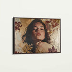 Portrait 147 Canvas Art 60 x 40 cm / Black