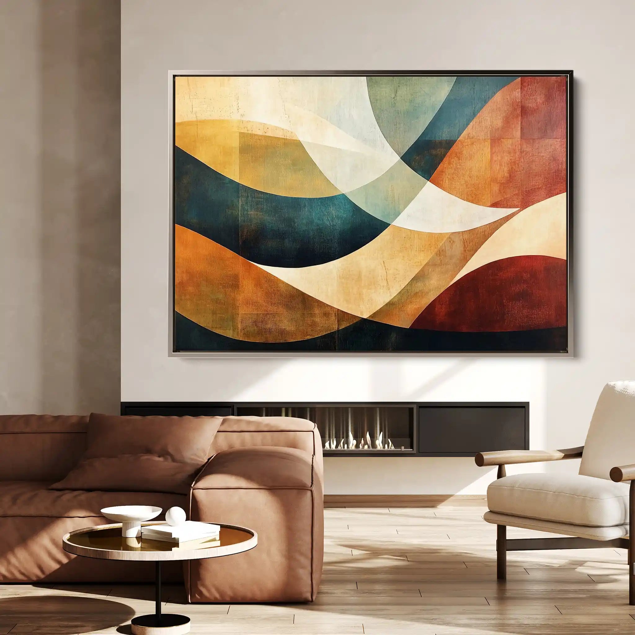 Boho 148 Canvas Art 60 x 40 cm / Black