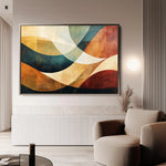 Boho 148 Canvas Art 60 x 40 cm / Black