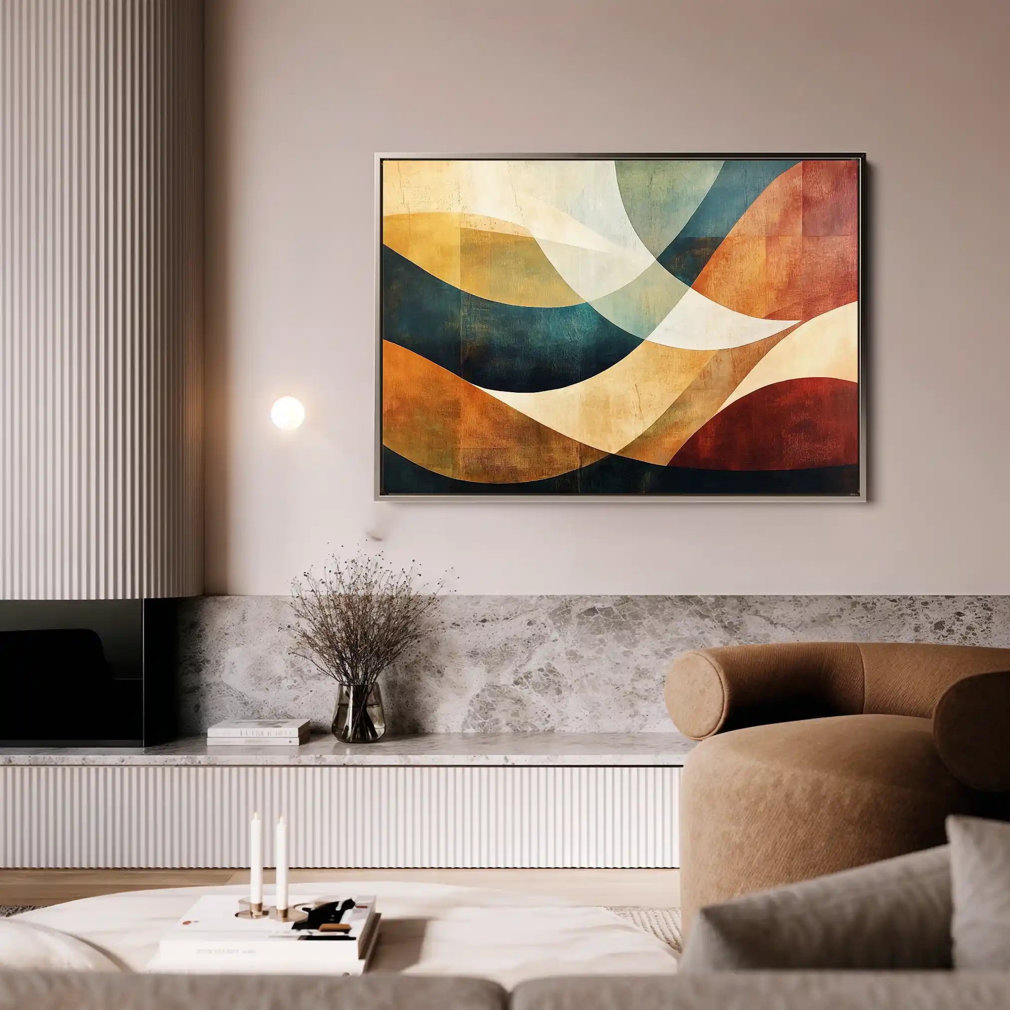 Boho 148 Canvas Art 60 x 40 cm / Black