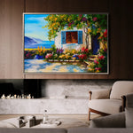 Landscape 148 Canvas Art 60 x 40 cm / Black