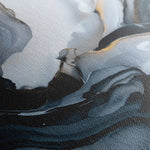 Abstract 1482 Canvas Art 60 x 40 cm / Black