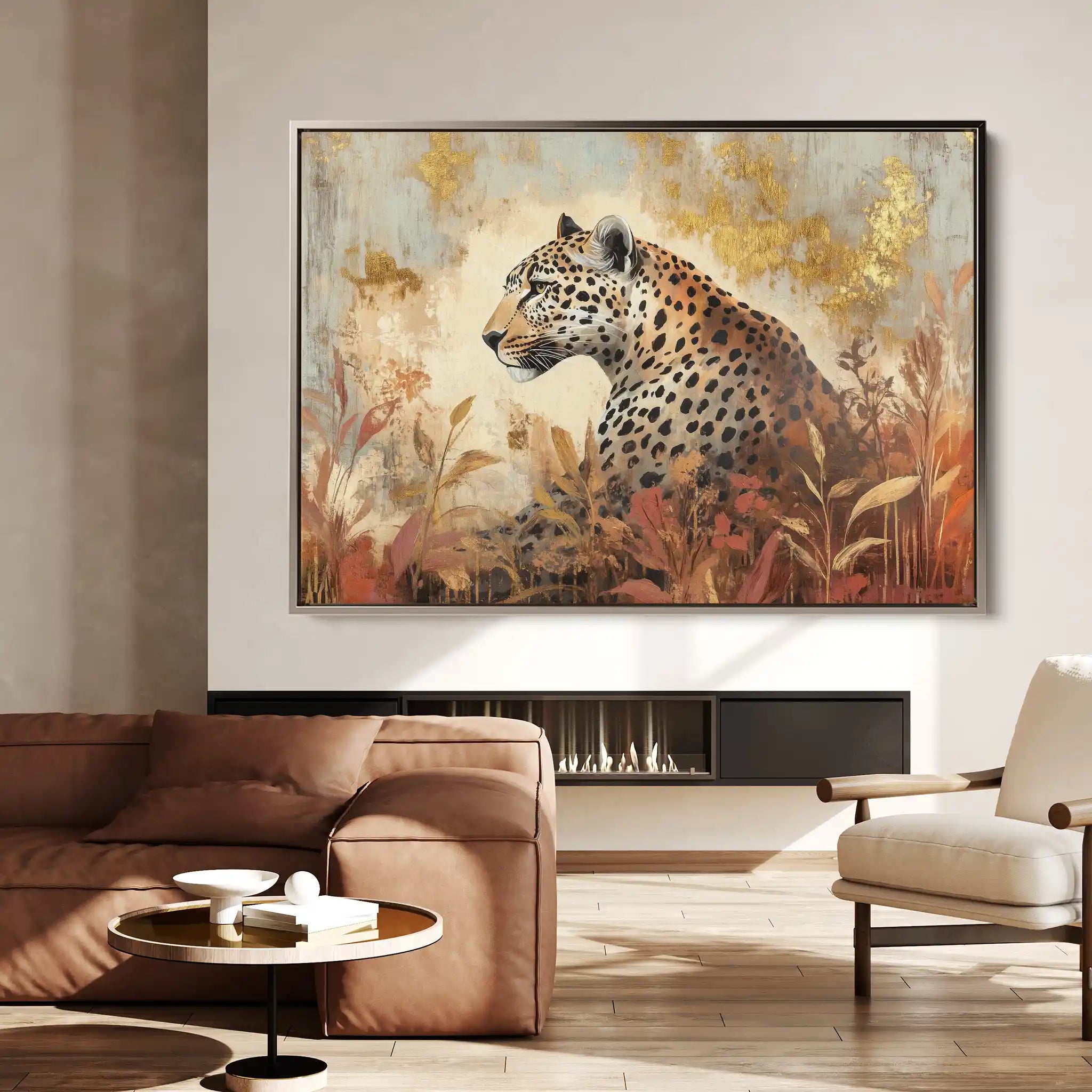 Animals 150 Canvas Art 60 x 40 cm / Black
