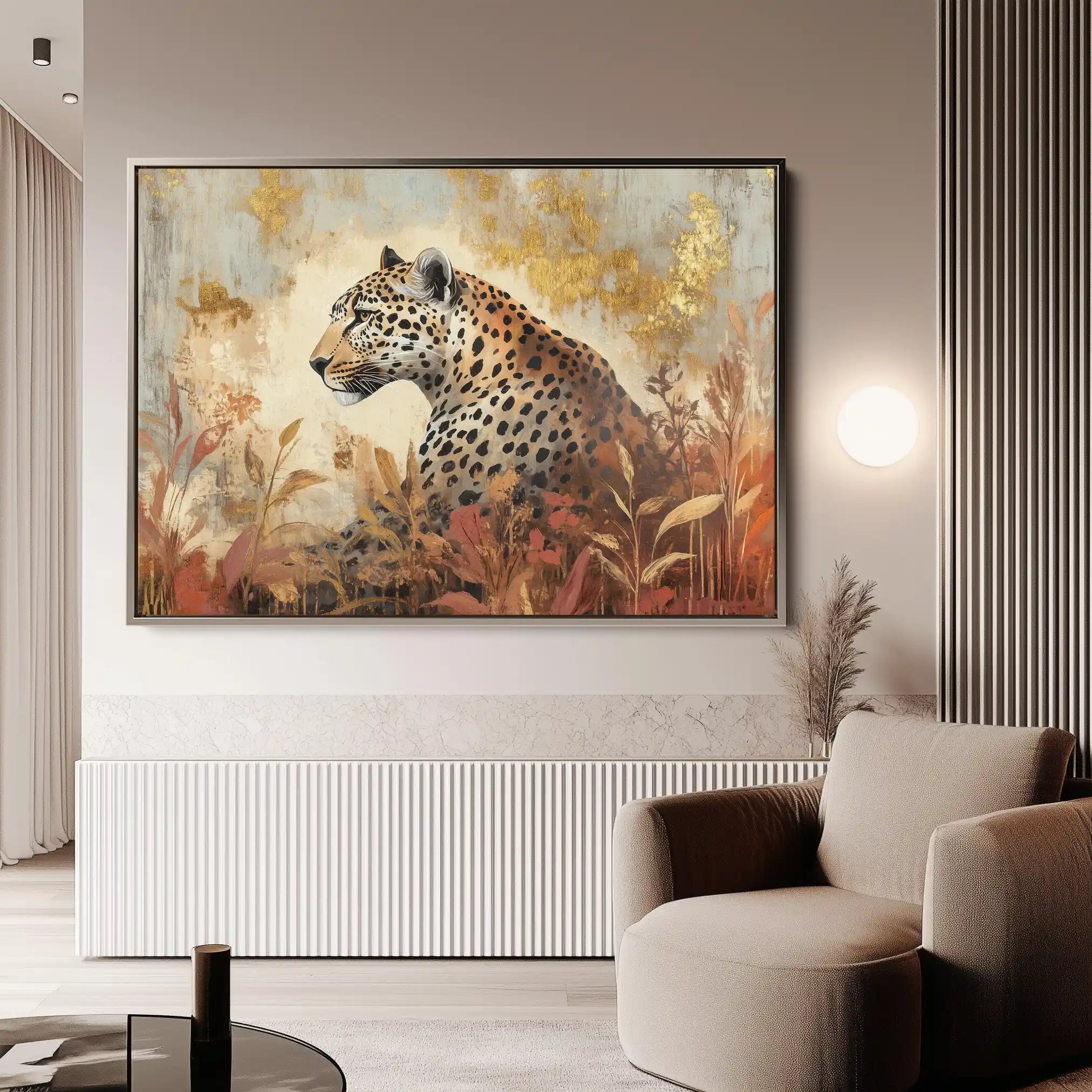 Animals 150 Canvas Art 60 x 40 cm / Black