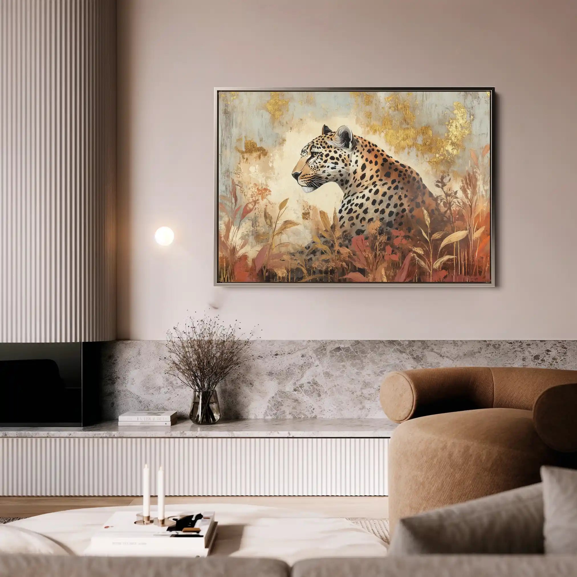 Animals 150 Canvas Art 60 x 40 cm / Black