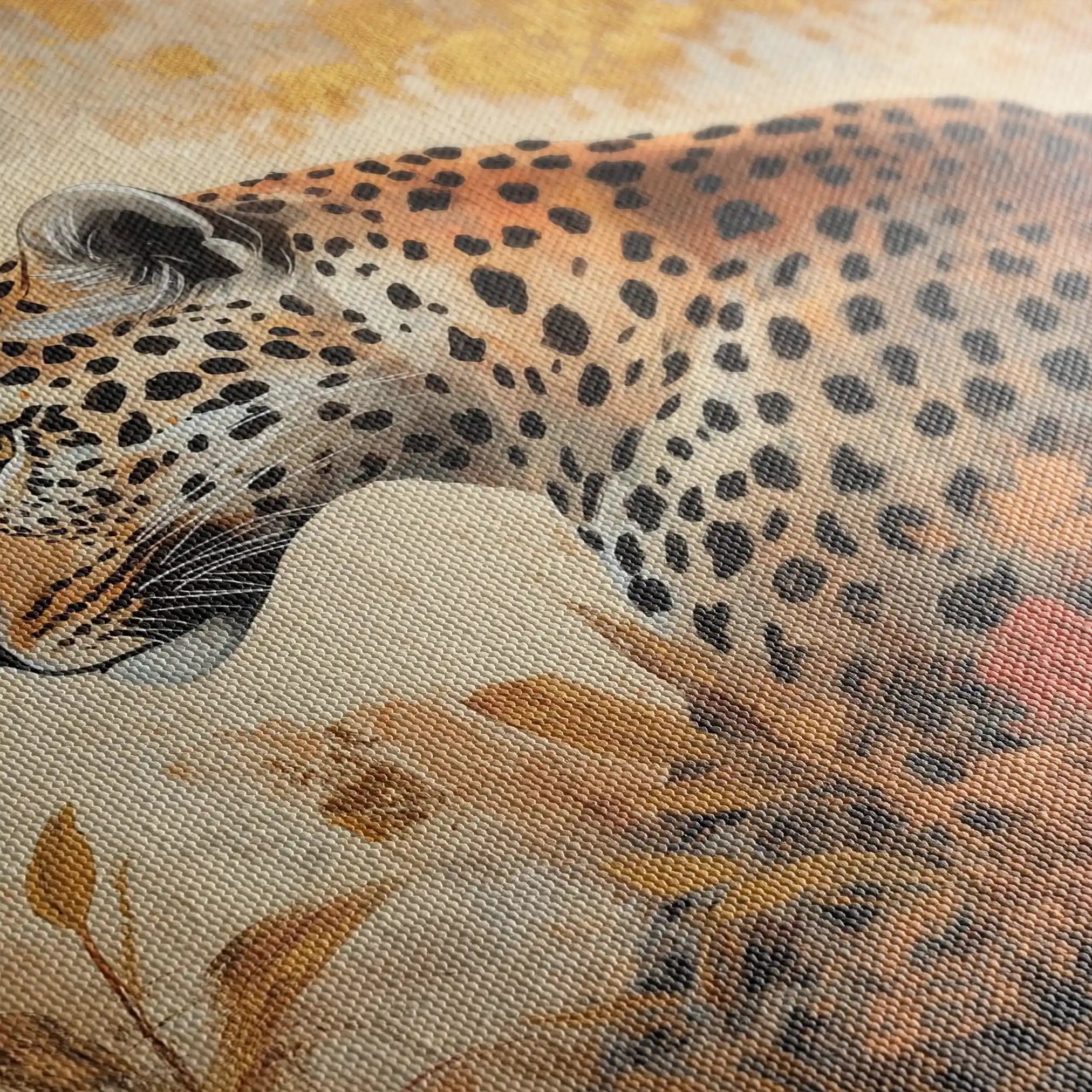 Animals 150 Canvas Art 60 x 40 cm / Black