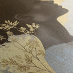 Portrait 150 Canvas Art 60 x 40 cm / Black