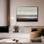 Abstract 1503 Canvas Art 60 x 40 cm / Black
