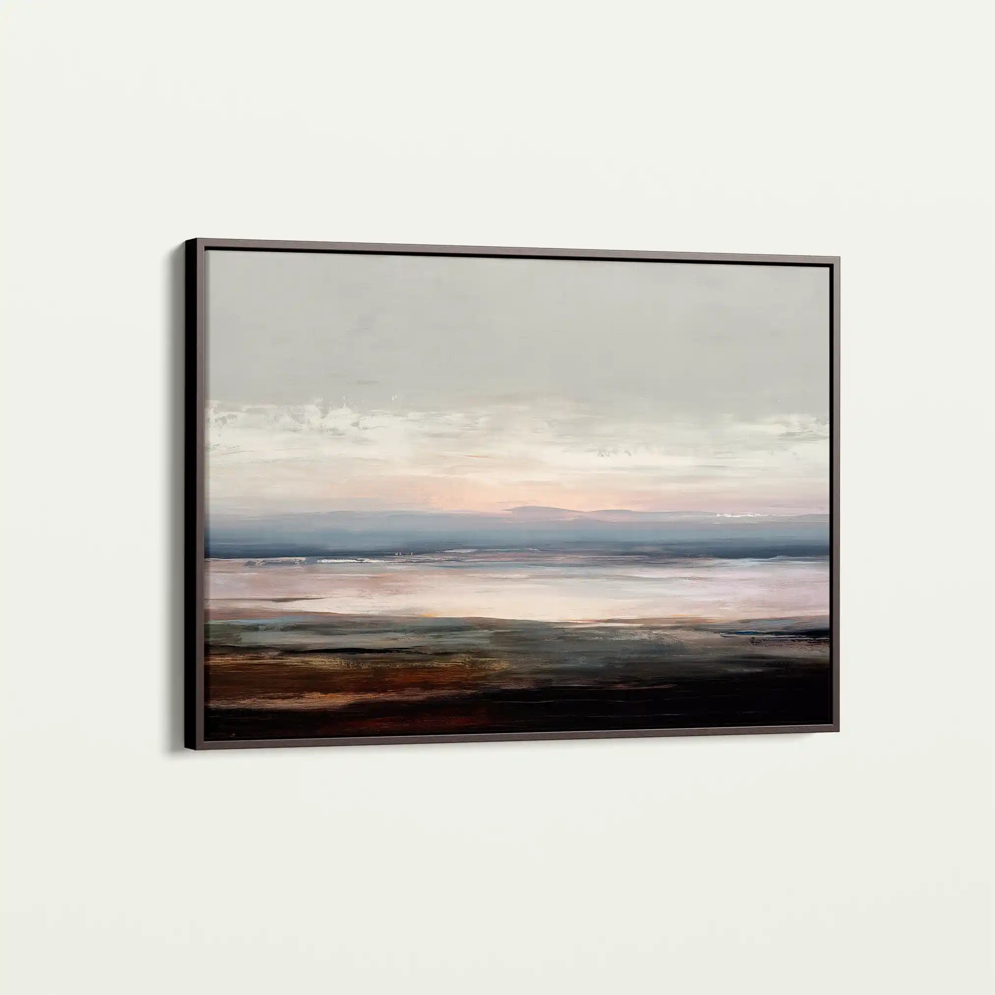 Abstract 1503 Canvas Art 60 x 40 cm / Black