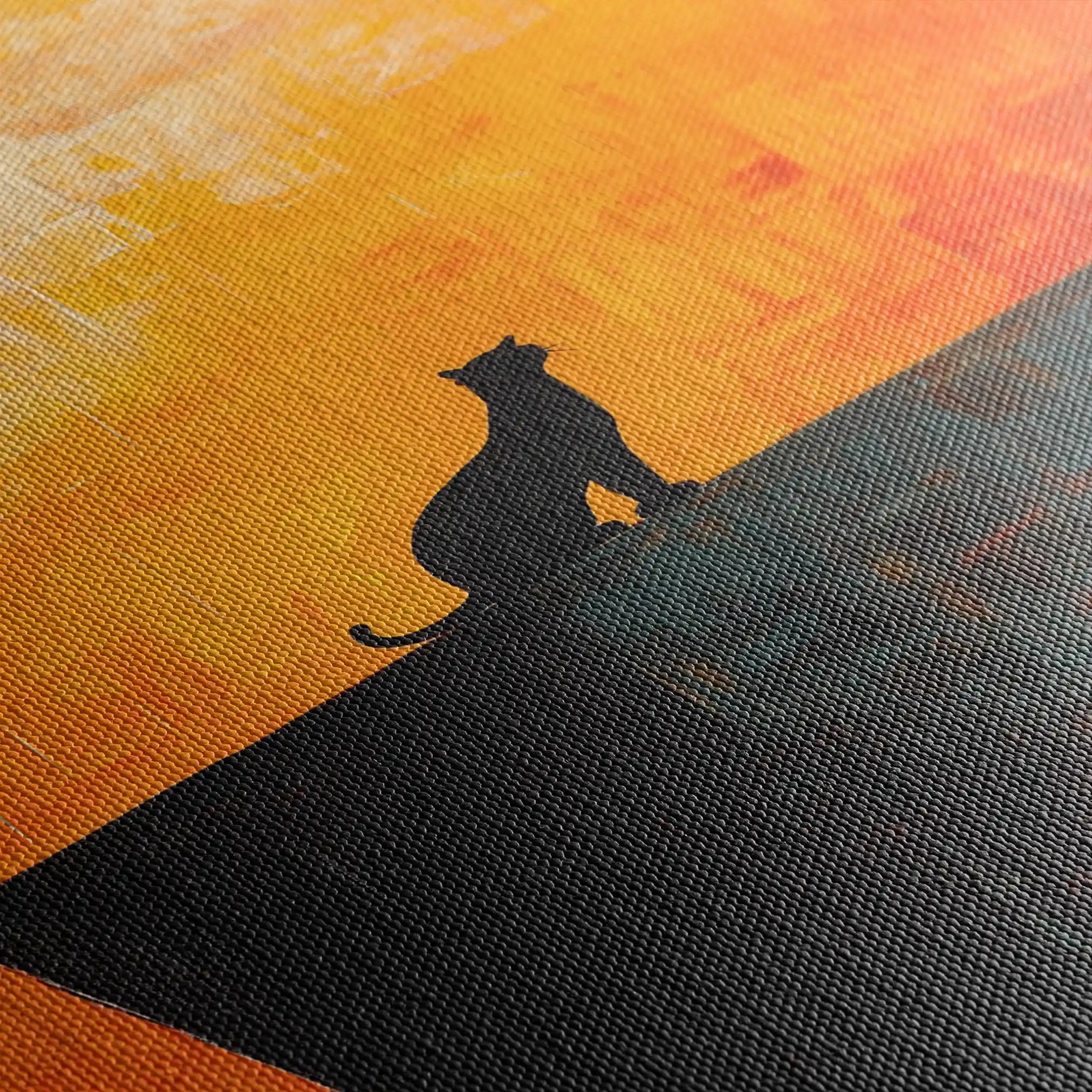 Animals 151 Canvas Art 60 x 40 cm / Black