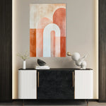 Boho 151 Canvas Art 60 x 40 cm / Black