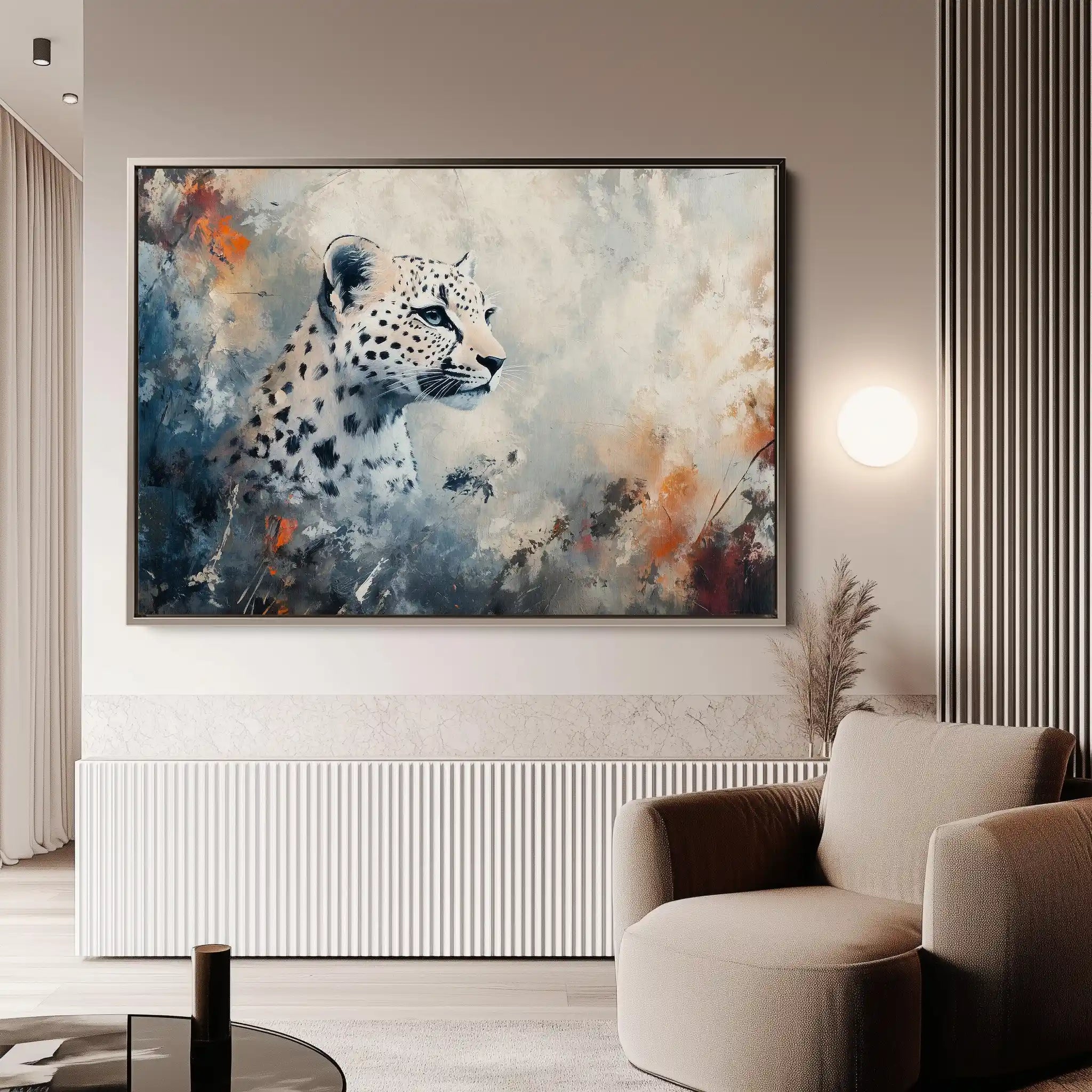 Animals 152 Canvas Art 60 x 40 cm / Black
