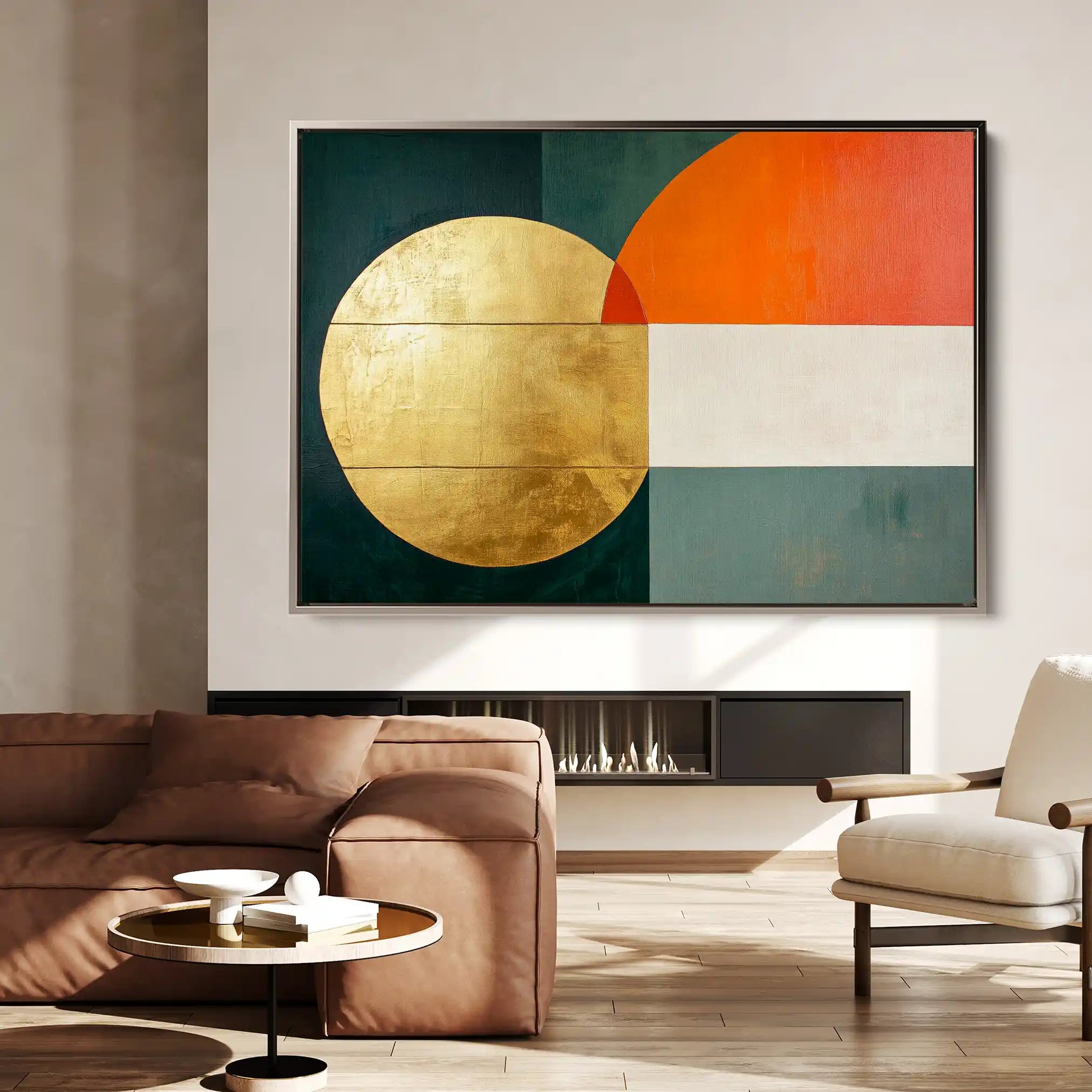 Boho 152 Canvas Art 60 x 40 cm / Black