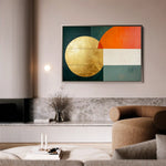 Boho 152 Canvas Art 60 x 40 cm / Black