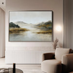 Abstract 1529 Canvas Art 60 x 40 cm / Black