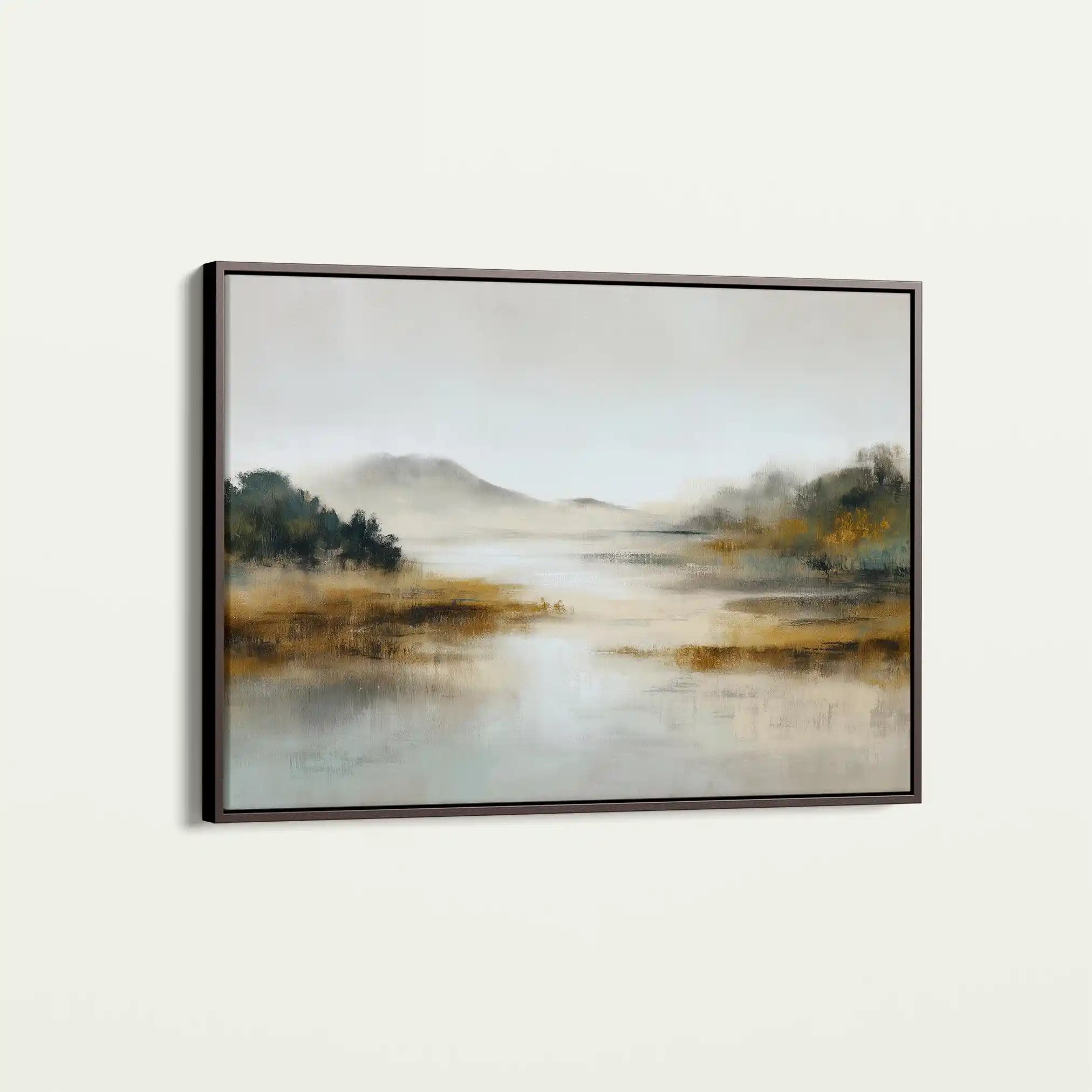 Abstract 1529 Canvas Art 60 x 40 cm / Black